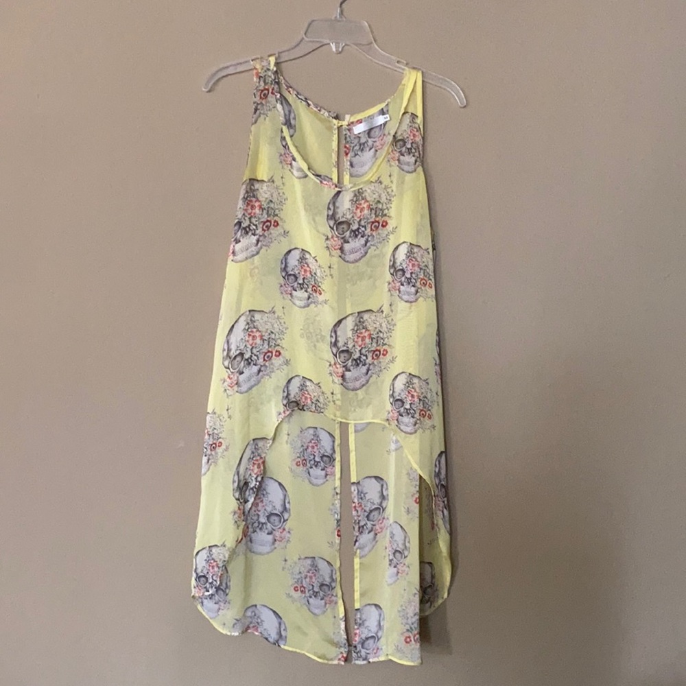 Sheer skull top from LF/ Millau